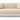 IN HOME Modern Channel-Tufted 3 Seater Fabric Sofa with Gold Metal Legs – Multiple Colour Options