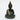 Vedas S-Myat Buddha Decor Grey Polyresin Showpiece (Single)