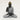 Vedas S-Ory Buddha Decor Grey & Black Polyresin Showpiece (Single)