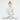 Vedas S-Ory Buddha Decor White Polyresin Showpiece (Single)