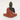 Vedas S-Ory Buddha Decor Red & Black Polyresin Showpiece (Single)