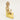 Vedas S-Ory Buddha Decor Yellow & Gold Polyresin Showpiece (Single)