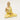 Vedas S-Ory Buddha Decor Yellow & Gold Polyresin Showpiece (Single)