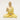 Vedas S-Ory Buddha Decor Yellow & Gold Polyresin Showpiece (Single)