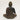 Vedas S-Bento Blessing Buddha Decor Black & Gold Polyresin Showpiece (Single)