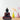 Vedas S-Noble Buddha Decor Red Polyresin Showpiece (Single)