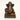 Vedas S-Nandana Ganesha Decor Brown Polyresin Showpiece (Single)