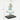 Vedas F-Yoko Dancing Doll White & Blue Metal/MDF Showpiece (Single)