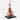 Vedas F-Akemi Dhol Handpainted Red & White Metal/MDF Showpiece (Single)