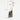 Vedas F-Lia Giraffe White & Brown Metal/Ceramic Showpiece (Single)