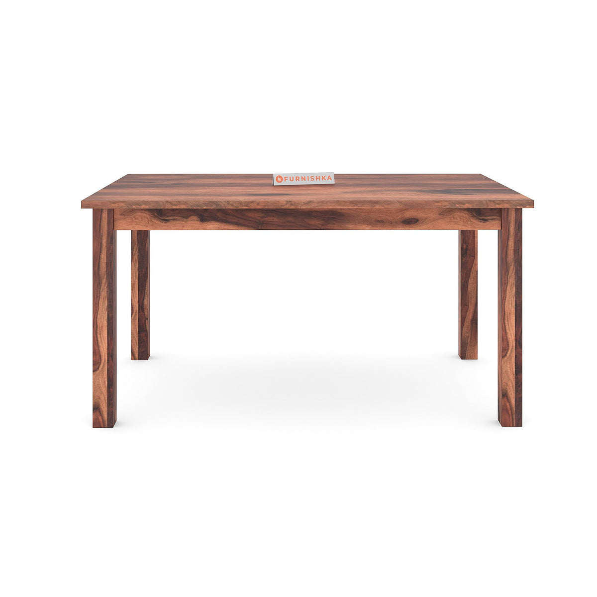 Buy Furnishka Akira Sheesham 4 Seater Dining Table Online at 26% Off