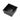 Carysil Quartz Dolce UK Single Bowl Kitchen Sink | 15x18x8 inches | Pearl Black | DUKG1718-PB