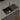 Carysil Quartz New Beethoven D100L Single Bowl with Drain Board Kitchen Sink | 40x20x8 inches | Pearl Black | NBD100LG_40x20-PB