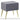 LeatherOn Kosmo Velvet Upholstered Bedside Table