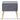 LeatherOn Kosmo Velvet Upholstered Bedside Table