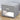 LeatherOn Yuko Velvet Upholstered Bedside Table in Grey Colour with Single Drawer