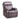 LeatherOn Manwaha Leatherette 1 Seater Manual Recliner in Chocolate Brown Colour