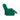 LeatherOn Rage Leatherette 1 Seater Manual Recliner in Green Colour