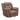 LeatherOn Marcus Leatherette 1 Seater Manual Recliner in Brown Colour