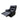 LeatherOn Oliver Leatherette 1 Seater Motorised Recliner in Black Colour
