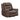 LeatherOn Lucas Leatherette 1 Seater Motorised Recliner in Brown Colour