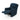 LeatherOn Megna Velvet Fabric 1 Seater Rocker Recliner in Blue Colour