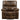LeatherOn Spino Leatherette 1 Seater Rocker Recliner in Brown Colour