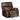 LeatherOn Spino Leatherette 1 Seater Rocker Recliner in Brown Colour