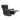 LeatherOn Elizza Leatherette 1 Seater Rocker Recliner in Black Colour