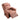 LeatherOn Cozy Velvet Fabric 1 Seater Power Lifter Recliner in Light Pink Colour