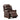 LeatherOn Amber Leatherette 1 Seater Power Lifter Recliner in Chocolate Brown Colour