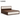 Kanso Engineered Wood Bed in Moldau Acacia Dark Colour
