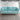 Decor Desk Freddie Velvet Fabric 3 Seater Sofa in Aqua Colour