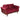Decordesk Addison Velvet Fabric 2 Seater Sofa in Maroon Colour