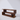 Kanso TV Unit with Open Storage in Moldau Acacia Dark Colour