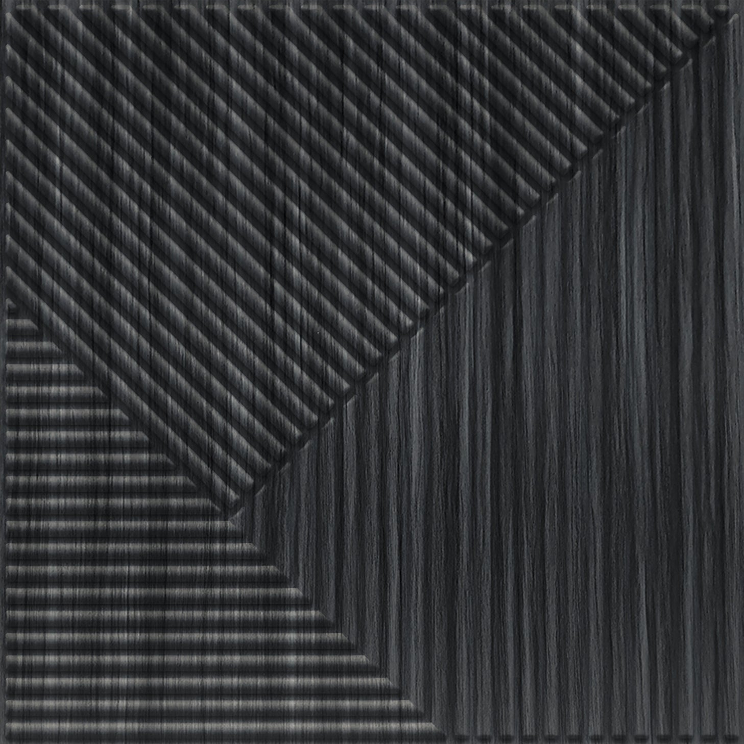 Buy Elevate Fluted 3D Wall Panel (Non-Self Adhesive) - Gray Pine Wood ...