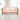Decor Desk Lathen Sheesham Wood 3 Seater Sofa in Beige Colour