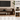 Kanso TV Unit with Open Storage in Moldau Acacia Dark Colour