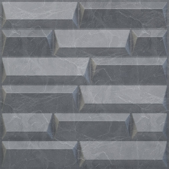Buy Elevate Vault 3D Wall Panel (Non-Self Adhesive) - Gray Marble ...