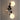 Sizzling Lights  Tri-Glass Black Mild Steel Wall Sconces Wall Light for Living/Bedroom/Dining Room