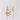 Sizzling Lights  D-Fluted Golden Mild Steel Wall Sconces Wall Light for Living/Bedroom/Dining Room