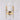 Sizzling Lights  D-Fluted Golden Mild Steel Wall Sconces Wall Light for Living/Bedroom/Dining Room