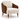 In Home AC-05 | Cream & Brown | front three-quarter