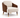 In Home AC-05 | Cream & Brown | front three-quarter
