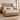 In Home Alcove bed in Beige, front left view