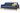 In Home Arden SF-42 Blue Sofa – right view