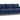 In Home Ashton SF-32 Blue Sofa – left three-quarter view