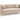 In Home Celeste SF-03 Beige Sofa – left three-quarter view