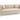 In Home Celeste SF-03 Cream Sofa – left three-quarter view