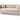 In Home Celeste SF-03 Cream Sofa – right three-quarter view
